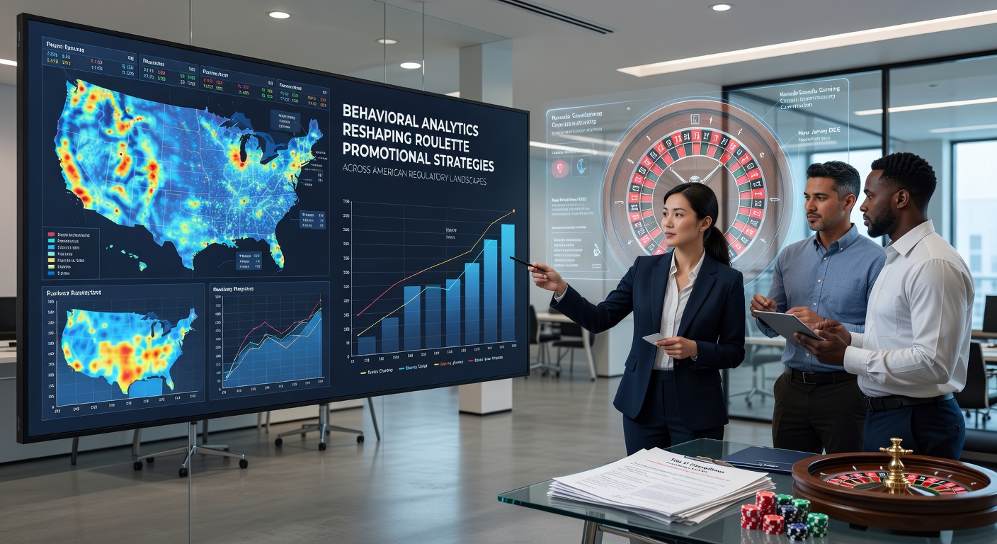 Behavioral analytics dashboard displaying roulette player patterns and segmentation data