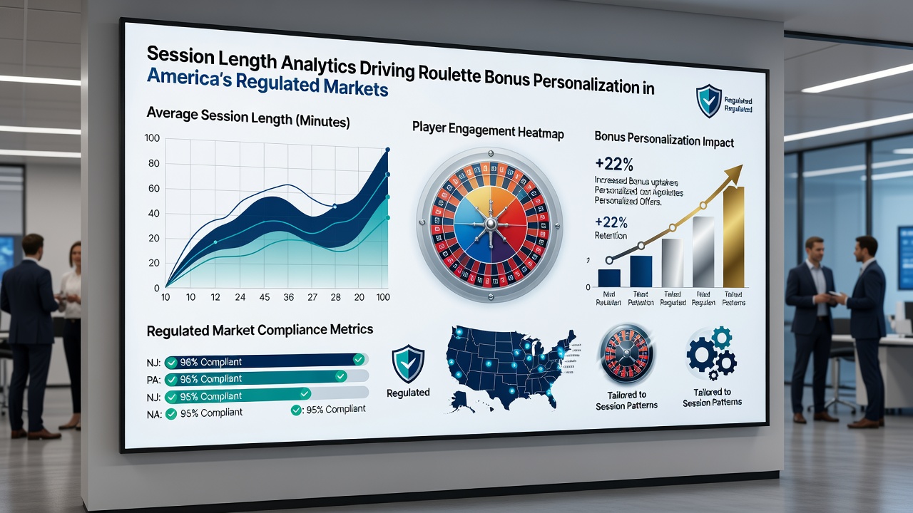 Detailed view of player session data influencing personalized roulette bonus offers in regulated US states